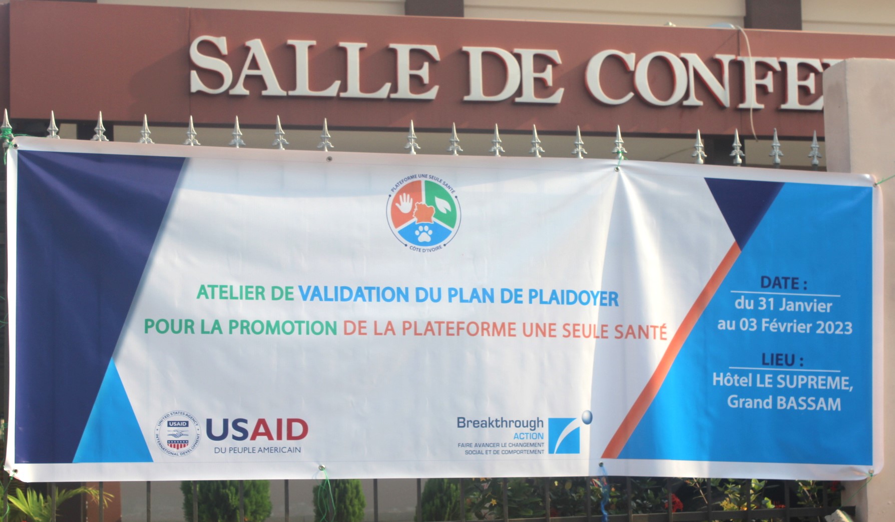 Lire la suite à propos de l’article Atelier de validation du plan de plaidoyer pour la promotion de la Plateforme Une seule santé Côte d&rsquo;Ivoire